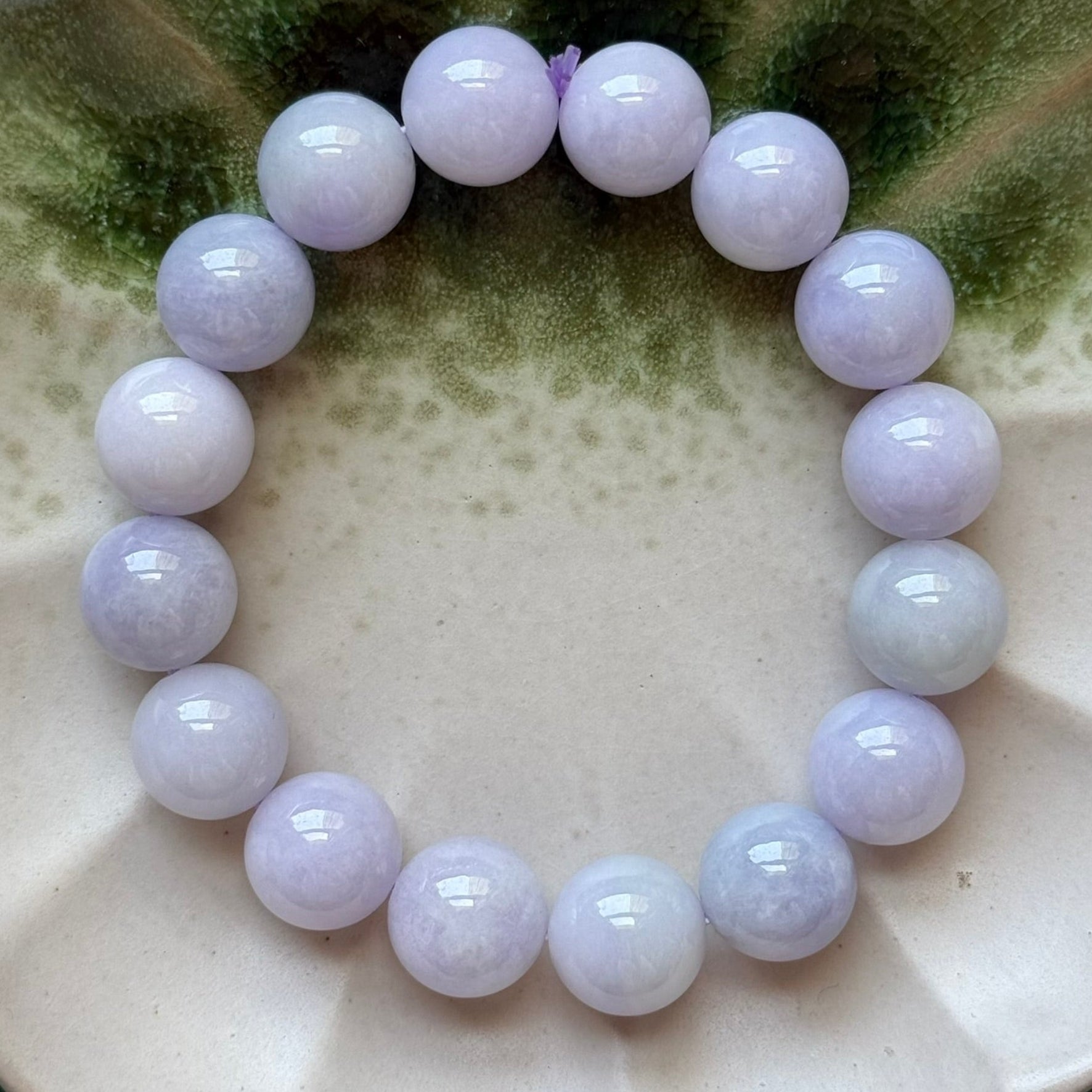 Lilac Beads Bracelet