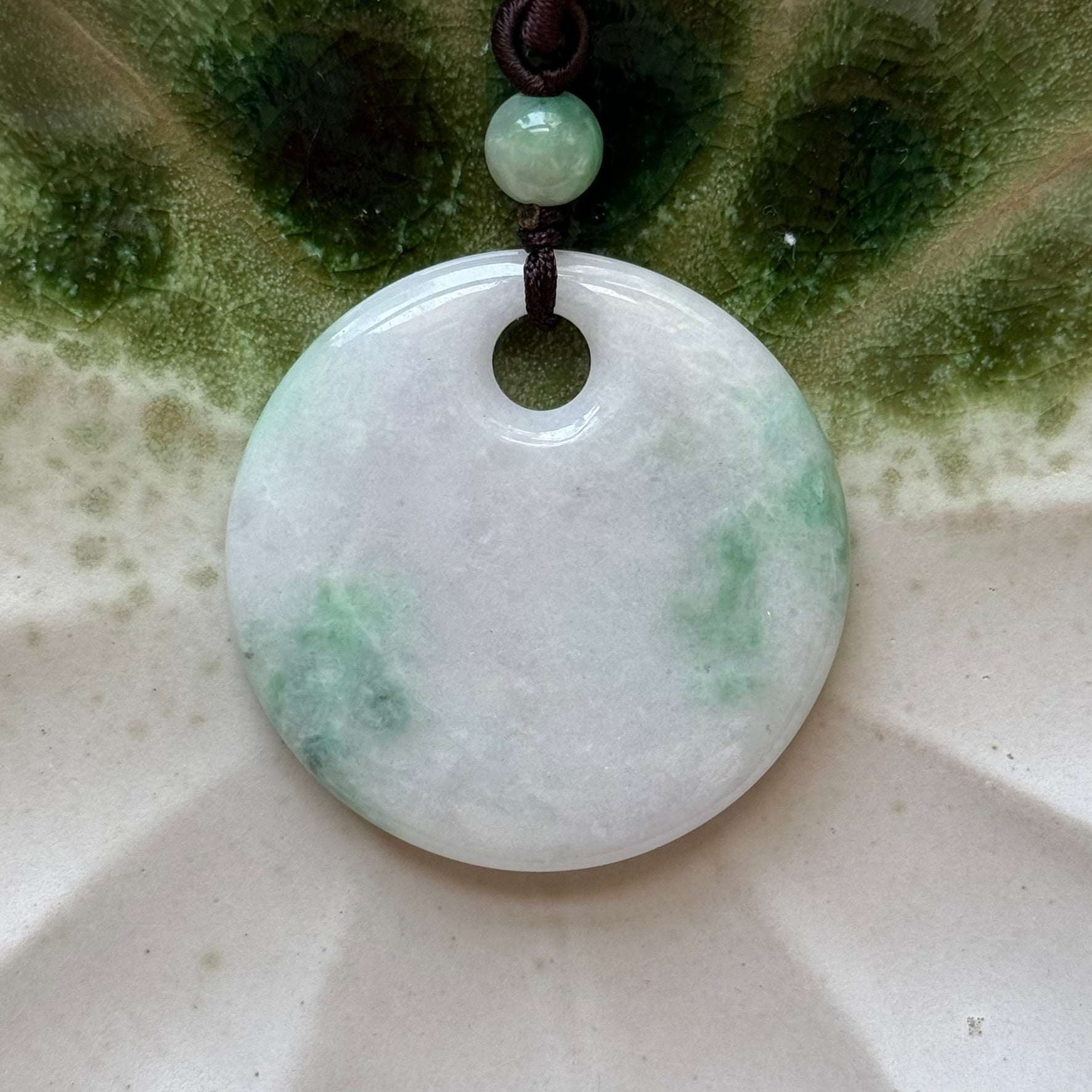 Pale Green Coco Necklace