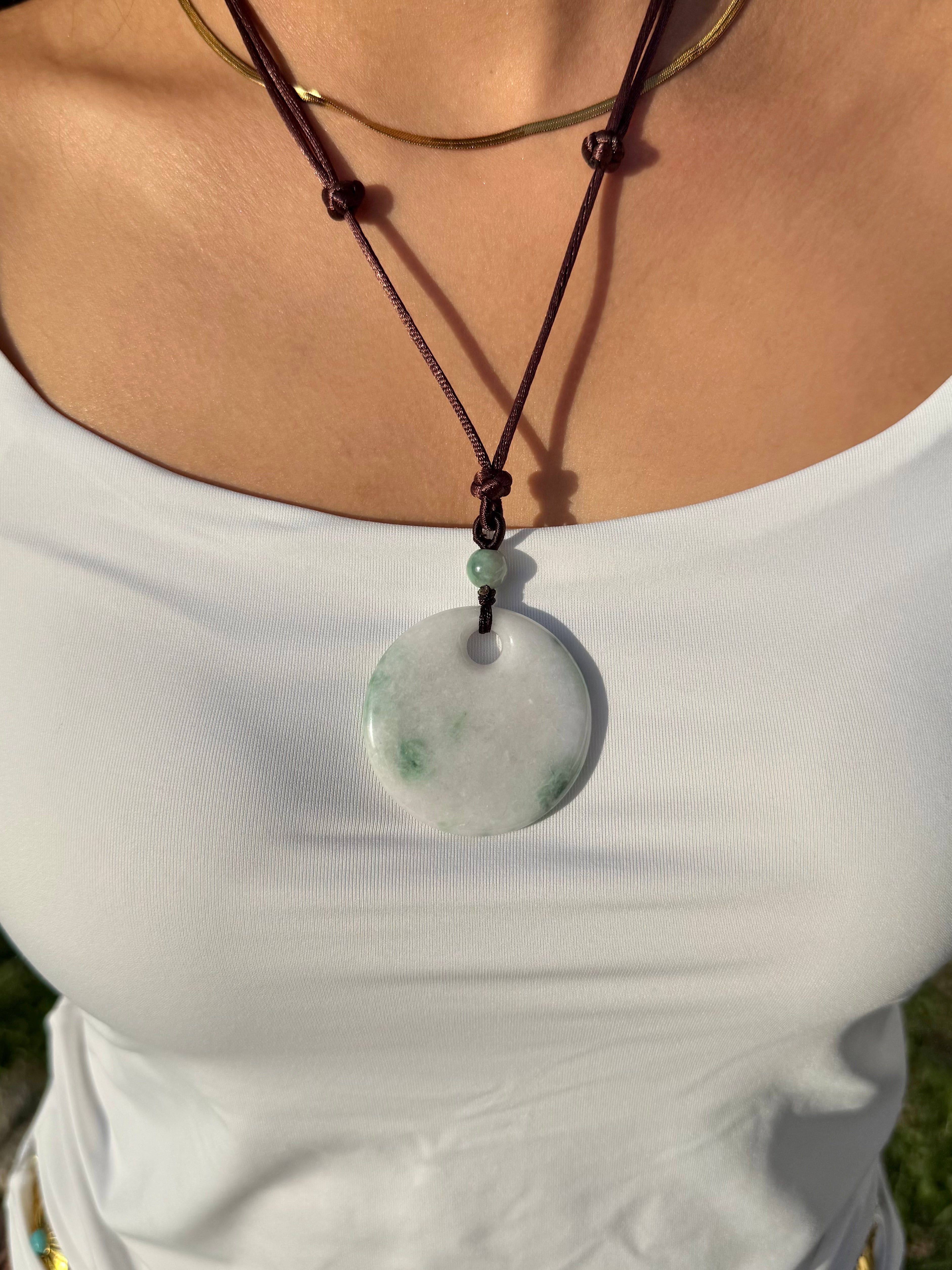 Pale Green Coco Necklace